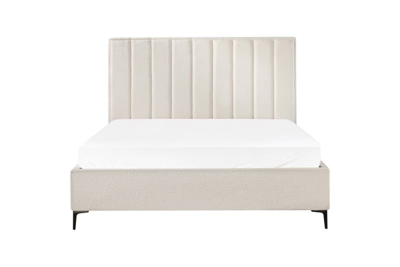 Sovrumsset Sezanne Vit/Svart, 180x200 cm, Bouclé - Vit/Svart, 180x200 cm, Bouclé - Möbler - Möbelset - Möbelset för sovrum