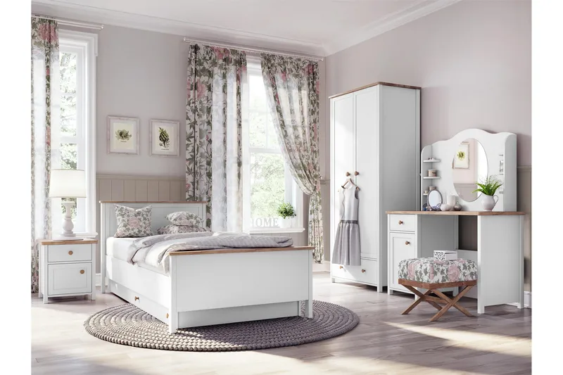 Storys Möbelset För Sovrum - Vit - Möbler - Möbelset - Möbelset för sovrum