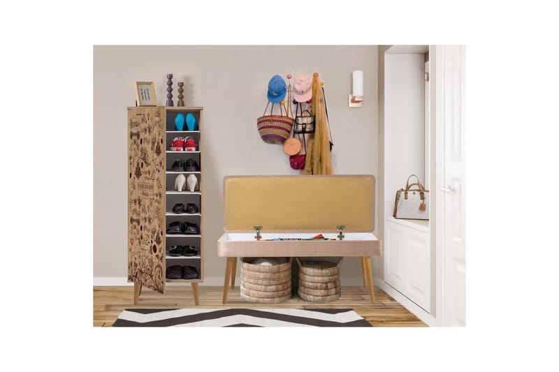 Tekel Möbelset För Vardagsrum - Sten - Möbler - Hallmöbler - Möbelset för hall & entre