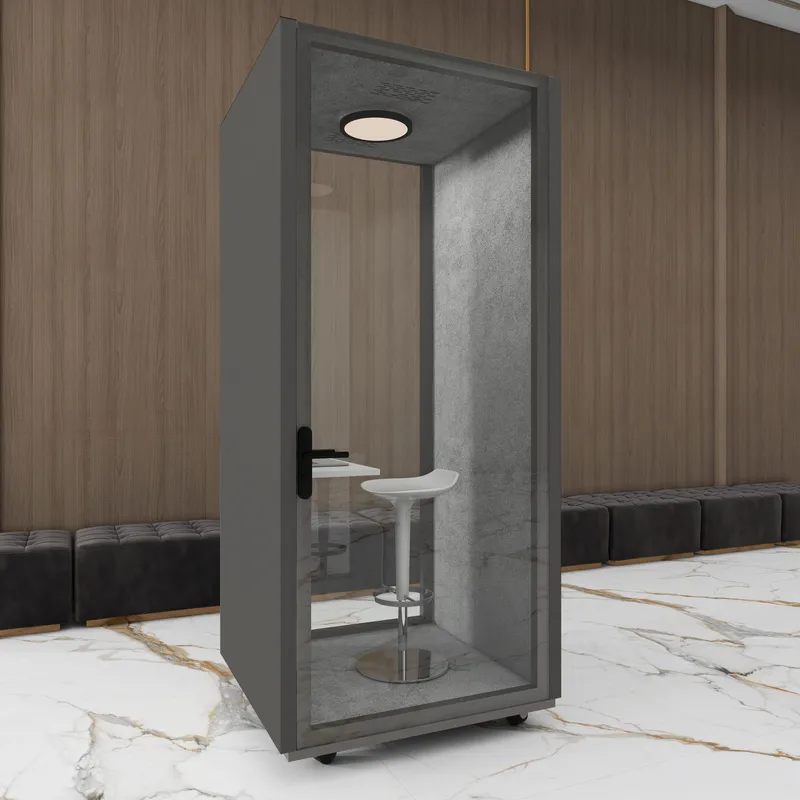 Telefonbås för kontor | 1 person | Ljudisolerat -30dB, undefined