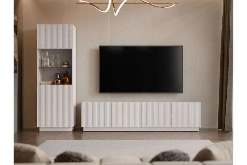 Torvalen Möbelset För Vardagsrum - Beige - Möbler - Möbelset - Möbelset för vardagsrum