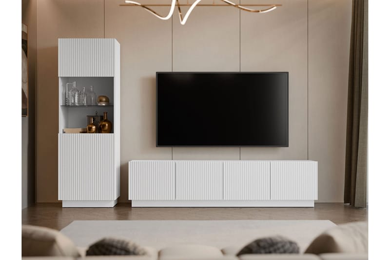 Torvalen Möbelset För Vardagsrum - Vit - Möbler - Möbelset - Möbelset för vardagsrum