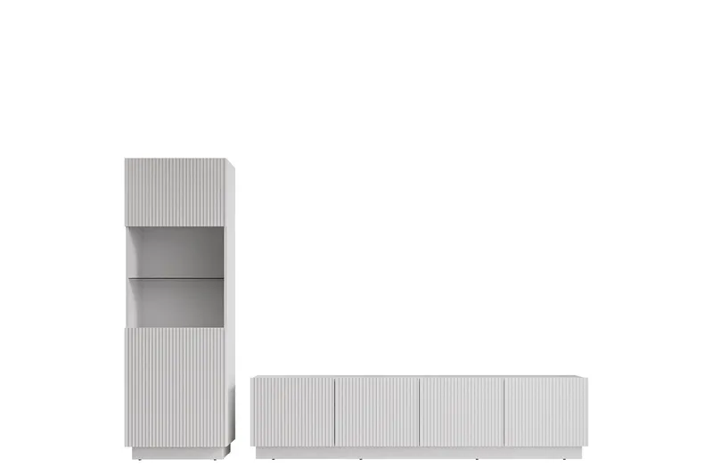 Torvalen Möbelset För Vardagsrum - Vit - Möbler - Möbelset - Möbelset för vardagsrum