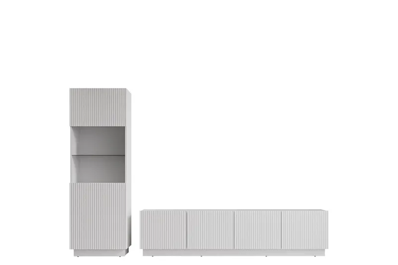 Torvalen Möbelset För Vardagsrum - Vit - Möbler - Möbelset - Möbelset för vardagsrum