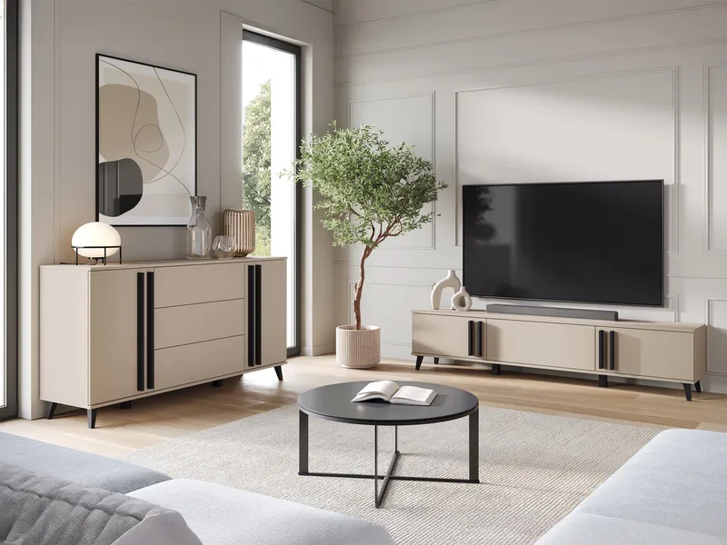 Torvos Möbelset För Vardagsrum - Beige - Möbler - Möbelset - Möbelset för vardagsrum