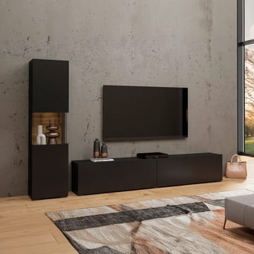 Väggenhet Ava 2 delar (05+40) - Svart onyx - Möbler - Möbelset - Möbelset för vardagsrum
