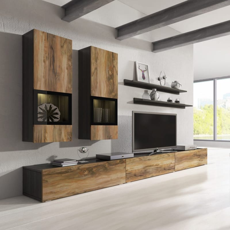 Väggenhet Baros - Touchwood - Möbler - Möbelset - Möbelset för vardagsrum