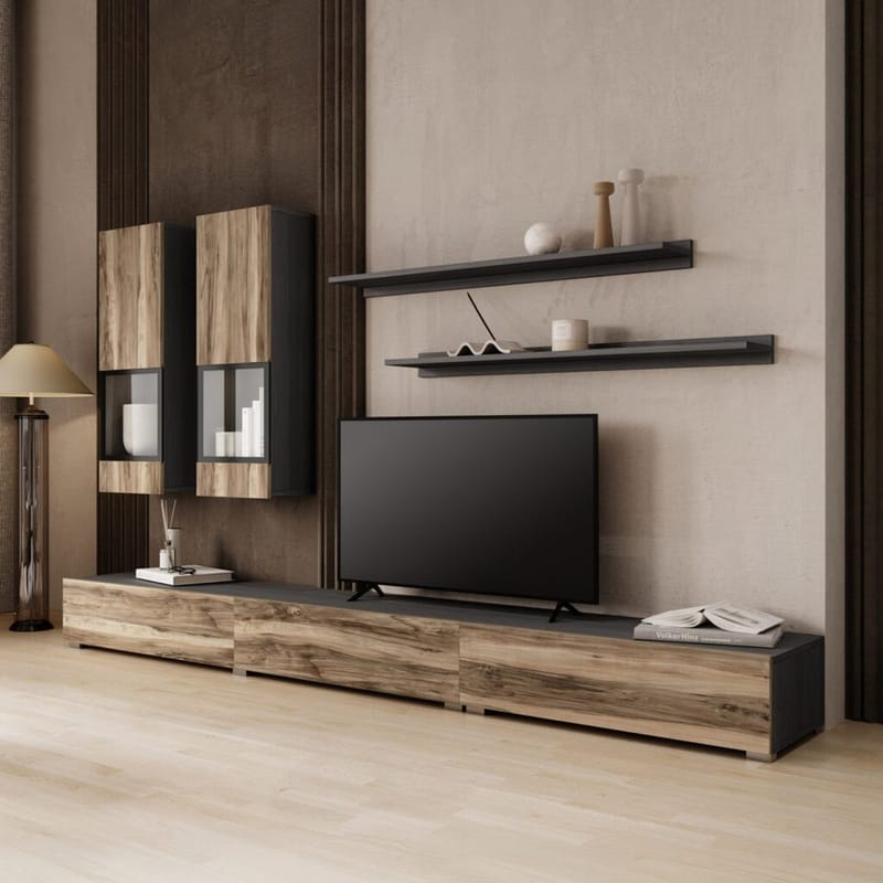 Väggenhet Baros - Touchwood - Möbler - Möbelset - Möbelset för vardagsrum