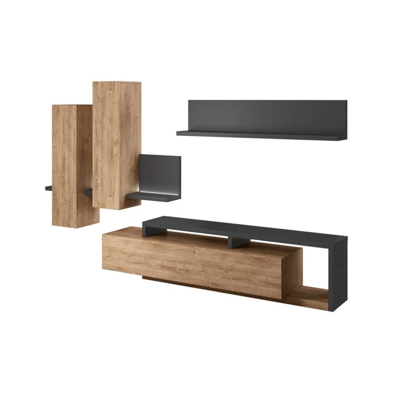 Väggenhet Bota, Antracit - Ribbec Ek