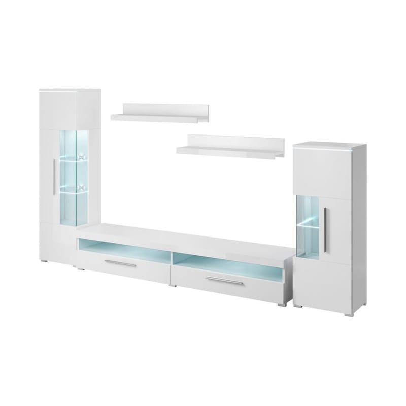 Väggenhet Indien, Vit, 290 cm