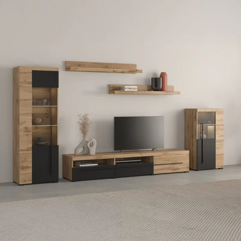 Väggenhet Roger 5 delar - Wotan Ek - Möbler - Möbelset - Möbelset för vardagsrum