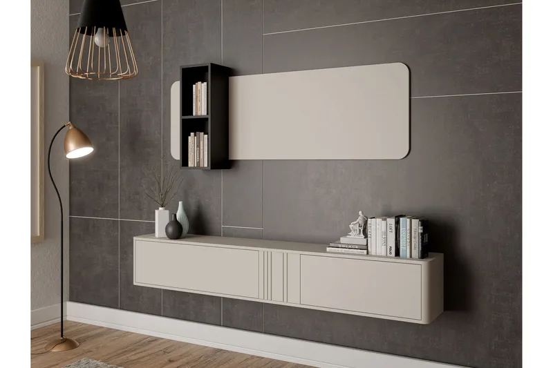 Zalricus Möbelset För Vardagsrum - Beige - Möbler - Möbelset - Möbelset för vardagsrum