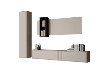 Zalricus Möbelset För Vardagsrum - Beige - Möbler - Möbelset - Möbelset för vardagsrum