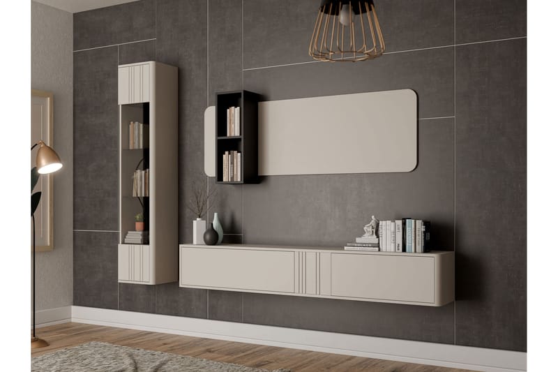 Zalricus Möbelset För Vardagsrum - Beige - Möbler - Möbelset - Möbelset för vardagsrum