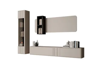 Zalricus Möbelset För Vardagsrum - Beige - Möbler - Möbelset - Möbelset för vardagsrum