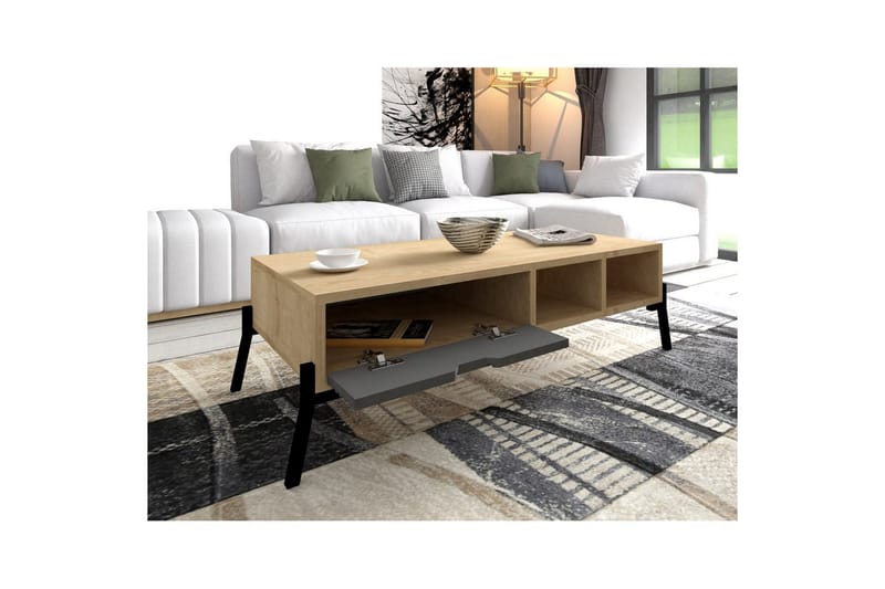 Zenric Möbelset För Vardagsrum - Natur - Möbler - Möbelset - Möbelset för vardagsrum