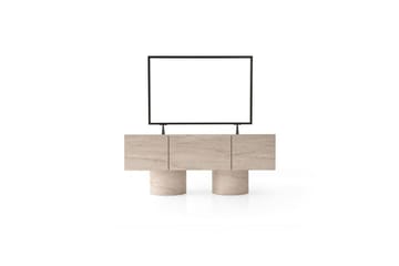 Abbas Tv-bänk 150 cm - Travertine - Möbler - Tv möbel & mediamöbel - TV bänk & mediabänk
