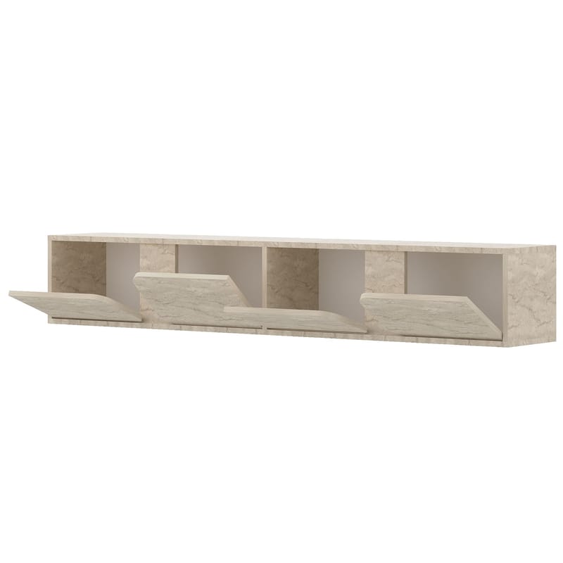 Adilen TV-bänk 180x30x30 cm - Travertin - Möbler - Tv möbel & mediamöbel - TV bänk & mediabänk