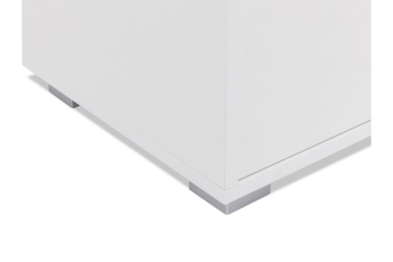 Agawal Golvstående Tv Bänk 141 cm med Förvaring i Målat Trä - Beige - Möbler - Tv möbel & mediamöbel - TV bänk & mediabänk
