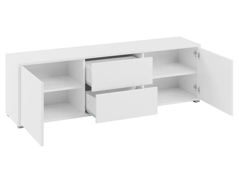 Agawal Tv-bänk 141 cm - Brun - Möbler - Tv möbel & mediamöbel - TV bänk & mediabänk