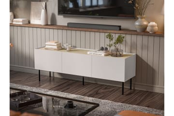 Akie Tv-bänk 150 cm - Beige - Möbler - Tv möbel & mediamöbel - TV bänk & mediabänk