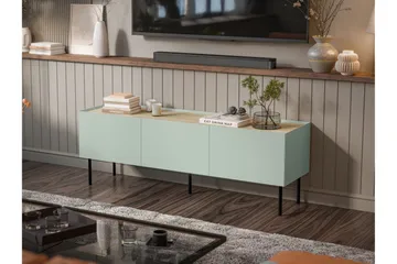 Akie Tv-bänk 150 cm - Grön - Möbler - Tv möbel & mediamöbel - TV bänk & mediabänk
