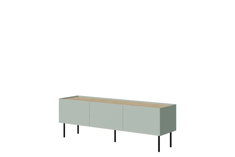 Akie Tv-bänk 150 cm - Grön - Möbler - Tv möbel & mediamöbel - TV bänk & mediabänk