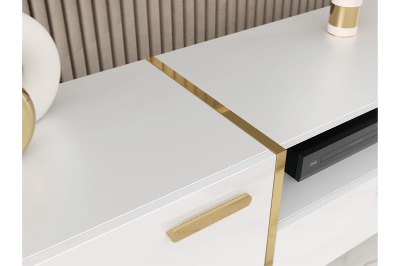 Akihiko Tv-bänk 154 cm - Cashmere - Möbler - Tv möbel & mediamöbel - TV bänk & mediabänk