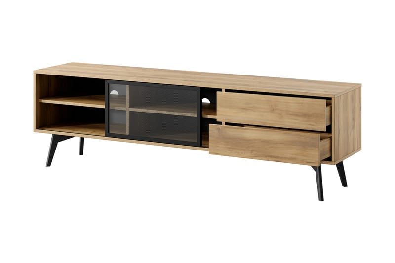 Akihiro Tv-bänk 181 cm - Brun - Möbler - Tv möbel & mediamöbel - TV bänk & mediabänk