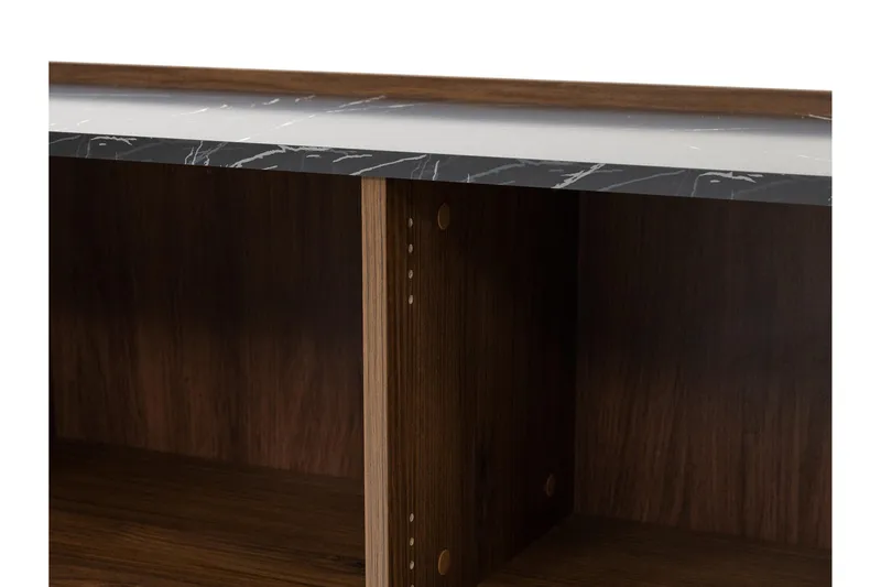 Akihito Tv-bänk 144 cm - Brun - Möbler - Tv möbel & mediamöbel - TV bänk & mediabänk