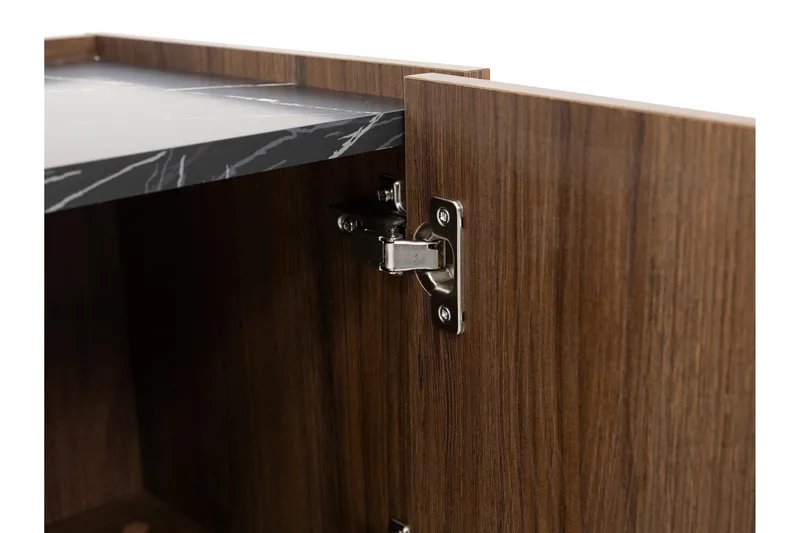 Akihito Tv-bänk 144 cm - Brun - Möbler - Tv möbel & mediamöbel - TV bänk & mediabänk