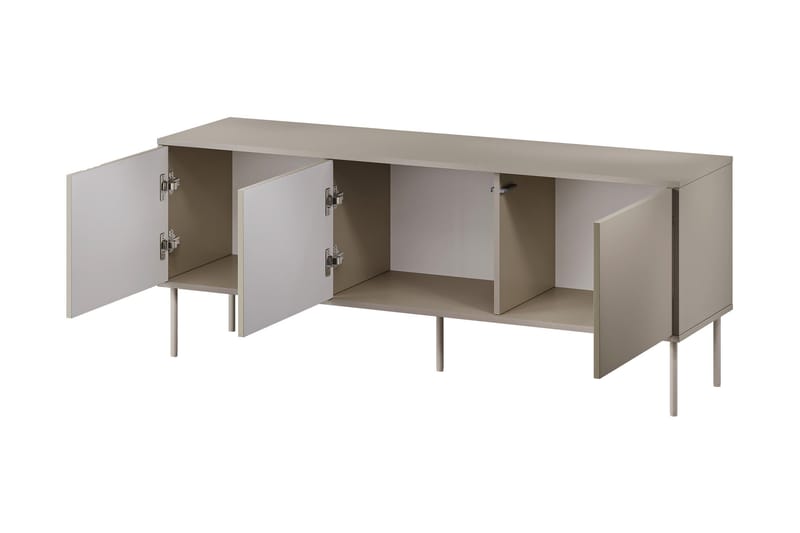 Akiko Tv-bänk 150 cm - Beige - Möbler - Tv möbel & mediamöbel - TV bänk & mediabänk