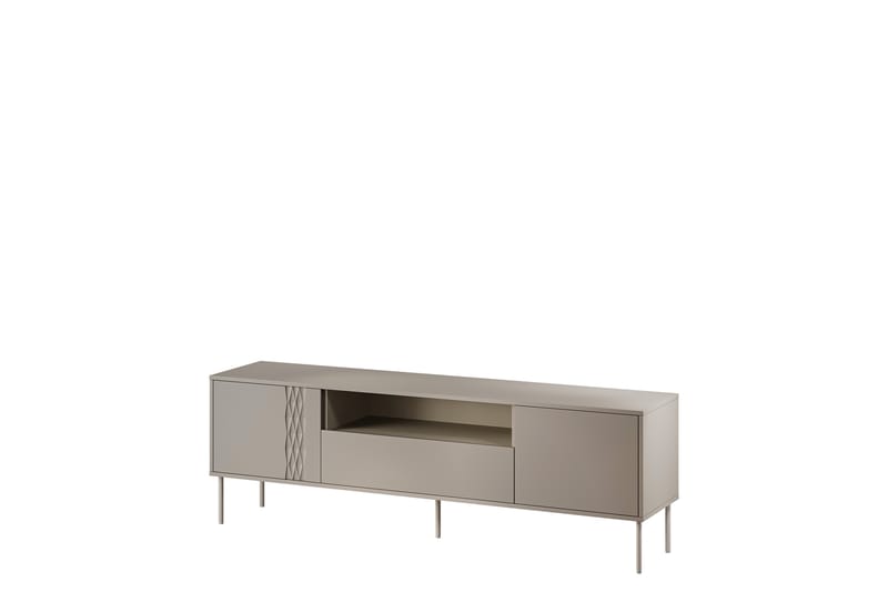 Akiko Tv-bänk 180 cm - Beige - Möbler - Tv möbel & mediamöbel - TV bänk & mediabänk