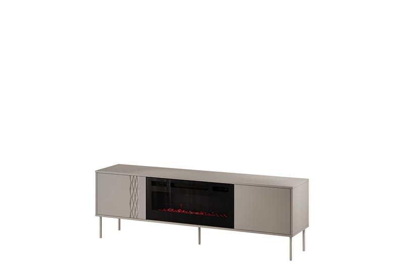 Akiko Tv-bänk 180 cm - Beige - Möbler - Tv möbel & mediamöbel - TV bänk & mediabänk