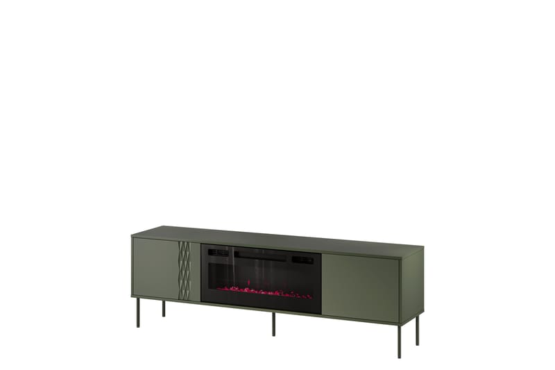 Akiko Tv-bänk 180 cm - Grön - Möbler - Tv möbel & mediamöbel - TV bänk & mediabänk