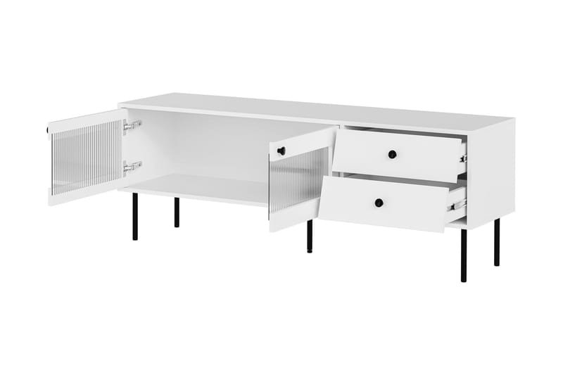 Akilesh Tv-bänk 150 cm - Svart - Möbler - Tv möbel & mediamöbel - TV bänk & mediabänk