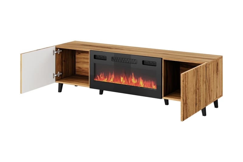 Akimasa Tv-bänk 181 cm - Natur - Möbler - Tv möbel & mediamöbel - TV bänk & mediabänk