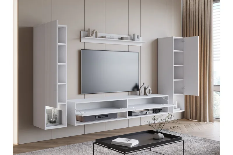 Amadeo Tv-möbelset - Brun/Svart - Möbler - Tv möbel & mediamöbel - TV-möbelset