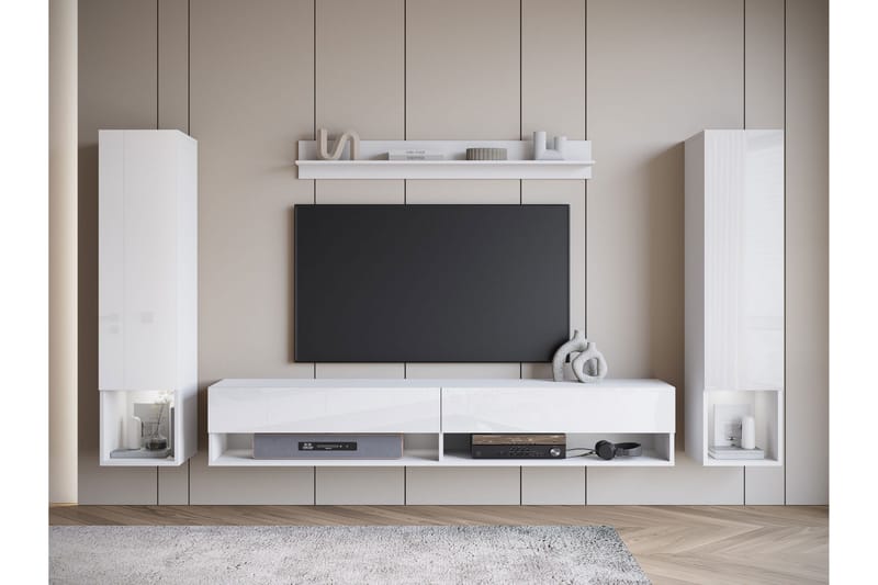 Amadeo Tv-möbelset - Vit - Möbler - Tv möbel & mediamöbel - TV-möbelset