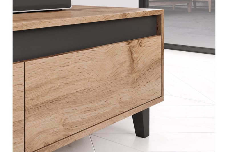 Amshyttan Tv-bänk 185 cm - Brun - Möbler - Tv möbel & mediamöbel - TV bänk & mediabänk