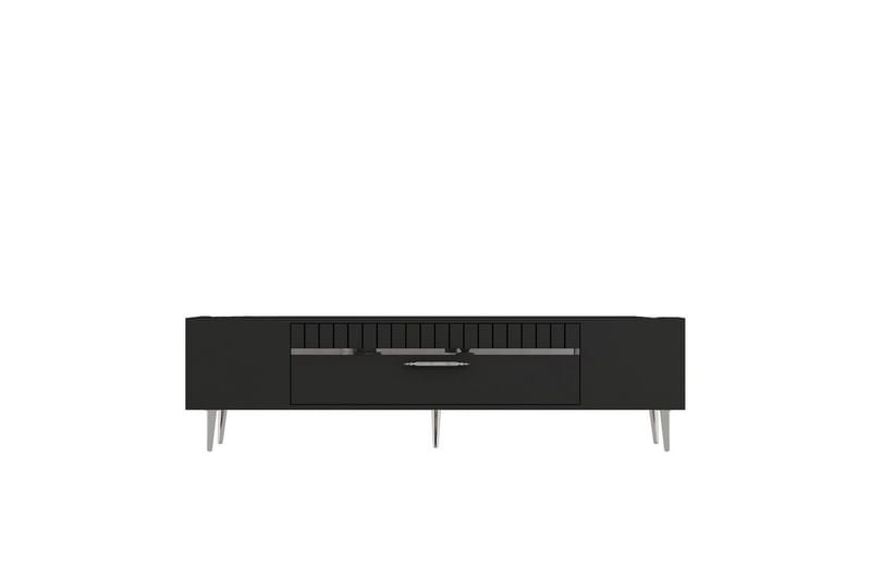 Anira Tv-bänk 150 cm - Antracit/Silver - Möbler - Tv möbel & mediamöbel - TV bänk & mediabänk