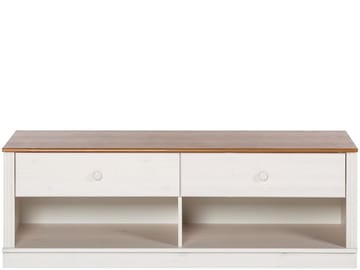 Anita Tv-bänk 137 cm - Vit/honung - Möbler - Tv möbel & mediamöbel - TV bänk & mediabänk