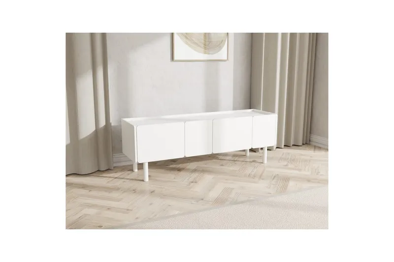 Anno Tv-bänk 160 cm - Vit - Möbler - Tv möbel & mediamöbel - TV bänk & mediabänk