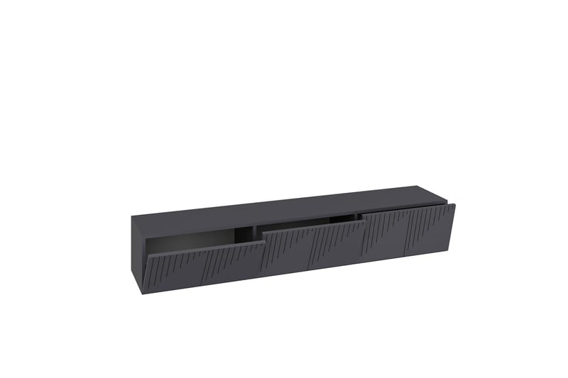 Artemis Tv-bänk 180x37 cm Svart - Hanah Home - Möbler - Tv möbel & mediamöbel - TV bänk & mediabänk