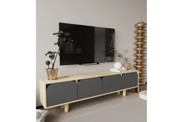 Arvo Tv-stativ 180x30 cm - Brun/Antracit - Möbler - Tv möbel & mediamöbel - TV bänk & mediabänk