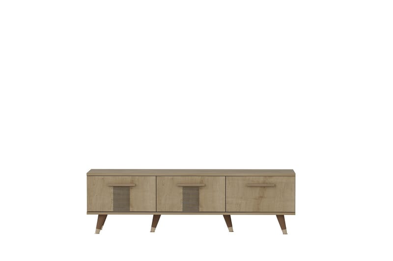 Asimo Tv-bänk 150x35 cm Brun - Hanah Home - Möbler - Tv möbel & mediamöbel - TV bänk & mediabänk