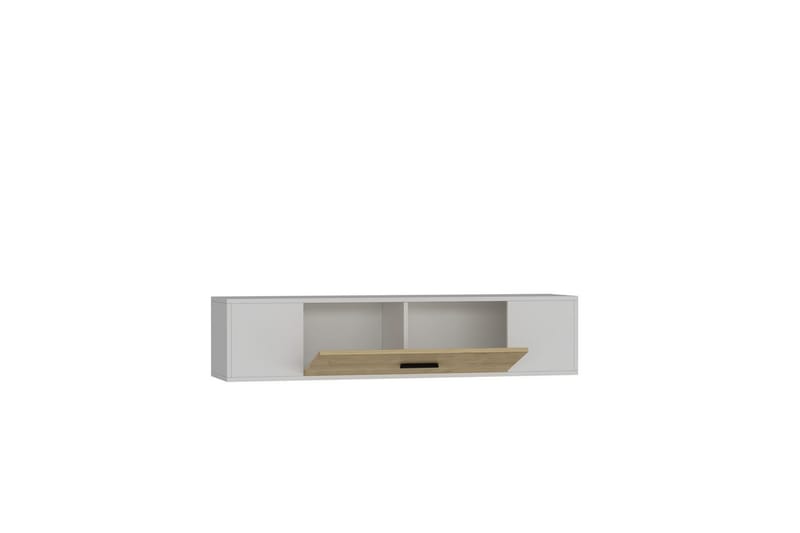 Avryn Tv-bänk 150 cm - Vit/Ek - Möbler - Tv möbel & mediamöbel - TV bänk & mediabänk