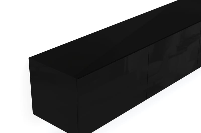 Badachro Tv-Möbelset 41x240 cm - Svart - TV-möbelset