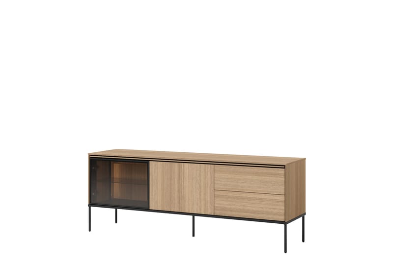 Basici Tv-bänk 167x41 cm - Brun - Möbler - Tv möbel & mediamöbel - TV bänk & mediabänk