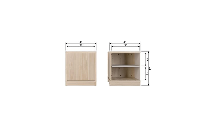 Basmodul Modulär - 44x40x40 cm - Möbler - Tv möbel & mediamöbel - TV skåp